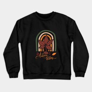 Autumn vibes pumpkin latte spice Crewneck Sweatshirt